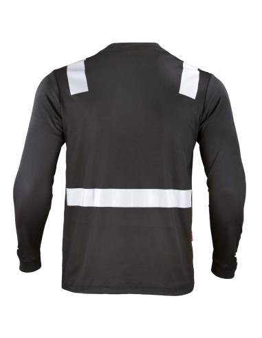 Polera Dry Fresh con Cintas Reflectivas Manga...