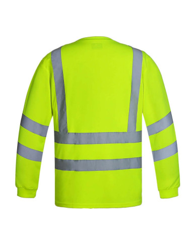 Polera Dry Fit M/L Hombre Amarillo
