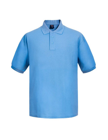 Polera piqué para hombres 60% algodón Manga...