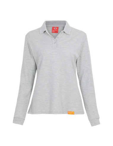 Polera piqué para Mujer 60% algodón Manga Larga...