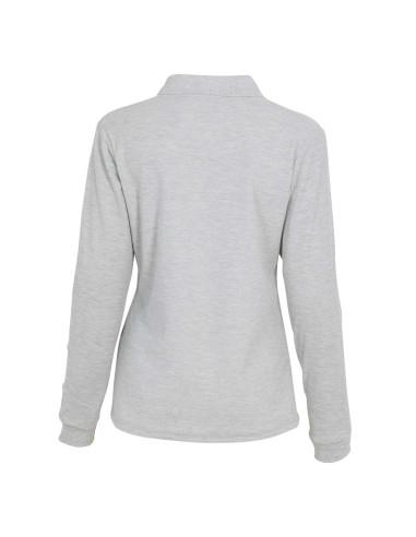 Polera piqué para Mujer 60% algodón Manga Larga...