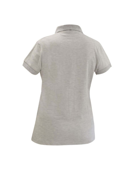 Polera Spandex piqué para Mujer Manga Corta Gris