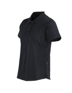 Polera Dry Fresh para Mujer cuello piqué Manga Corta Azul