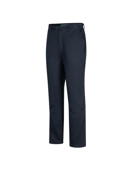 Pantalon Hombre Gabardina Sin pinza Azul