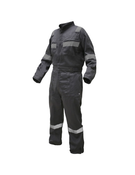 Overol Gabardina Practical Line Hombre M/Larga Gris