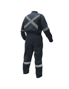 Overol Gabardina Practical Line Hombre M/Larga Azul