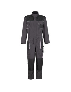 Overol Actium Canvas Hombre Gris Oscuro