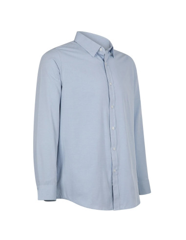 Camisa Oxford Light Hombre Celeste Oscuro