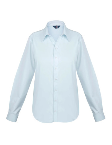 Camisa Oxford Light Mujer Celeste Claro