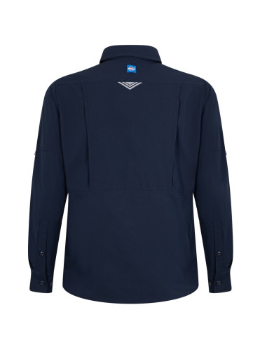 Camisa Stretch para Hombre Azul