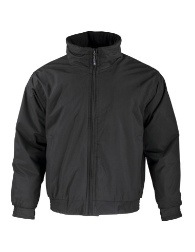 Casaca Termica Impermeable Hombre Negro