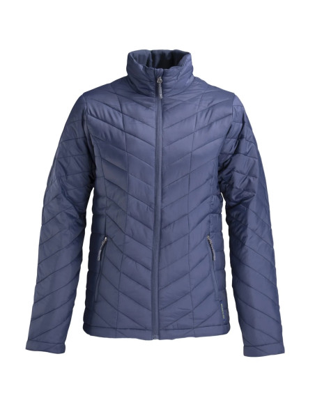 Parka Acolchada Light Mujer Azul