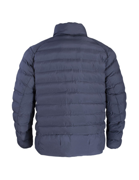 Parka Acolchada Hombre Gris Oscuro
