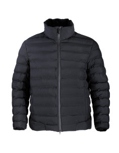 Parka Acolchada Hombre Negro