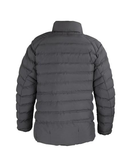 Parka Acolchada Mujer Gris Oscuro