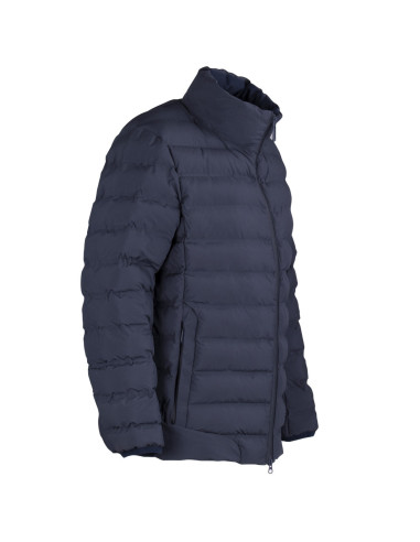 Parka Acolchada Mujer Azul