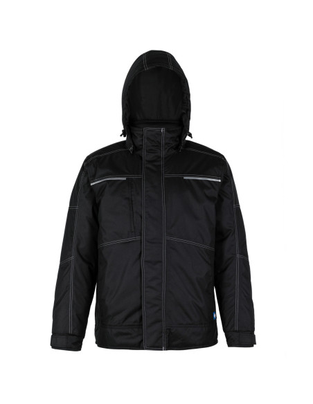 Parka Termica Certificada Hombre Negro