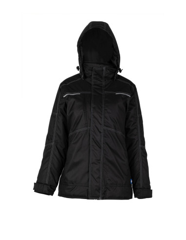 Parka Termica Certificada Mujer Negro