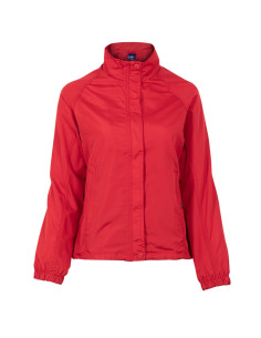Cortaviento Basic Mujer Rojo