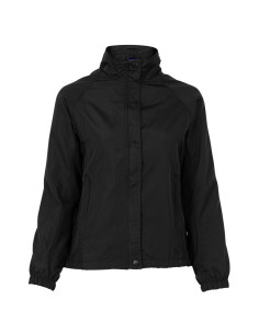 Cortaviento Basic Mujer Negro