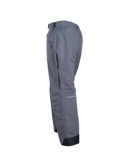 Pantalon Termico Hombre detalles reflectivos Gris Oscuro