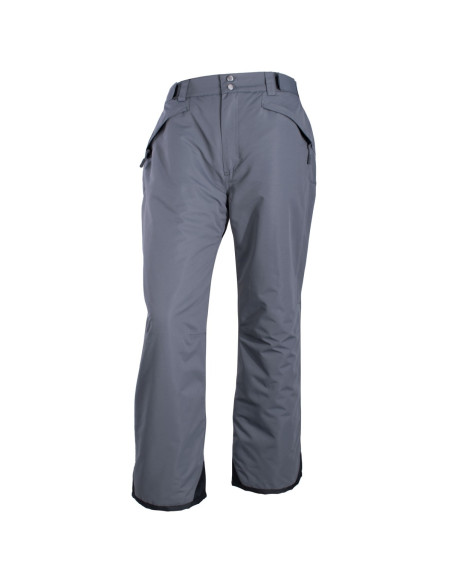 Pantalon Termico Hombre detalles reflectivos Gris Oscuro