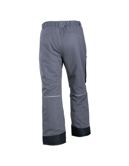 Pantalon Termico Hombre detalles reflectivos Gris Oscuro