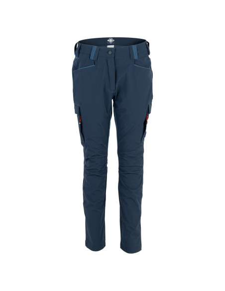 Pantalon Cargo Spandex Mujer Royal / Stone