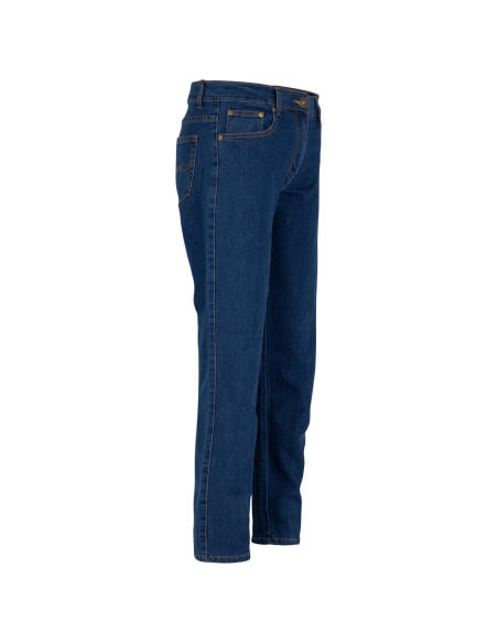 Jeans Recto Mujer 2% spandex Azul