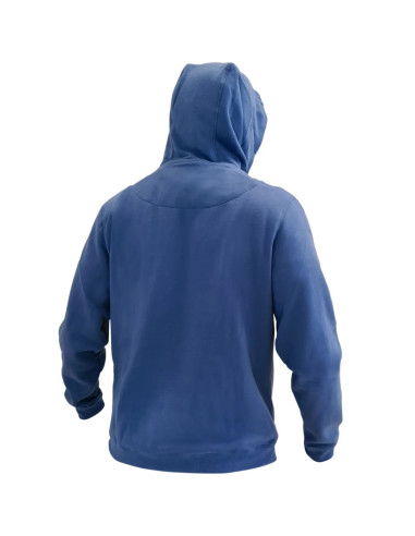 Poleron Hoodie Canguro Unisex Azulino