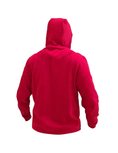 Poleron Hoodie Canguro Unisex Rojo