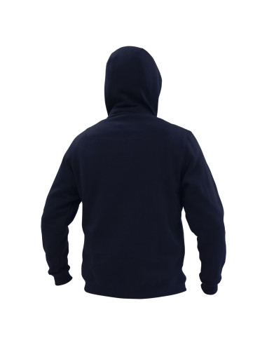 Poleron Hoodie Canguro Unisex Azul