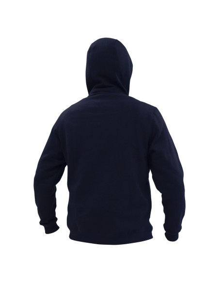 Poleron Hoodie Canguro Unisex Azul