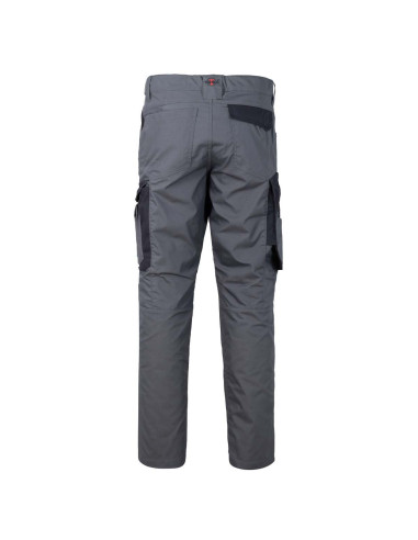 Pantalon Cargo Tulipero rodilleras Hombre Gris...