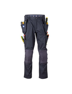 Pantalon Cargo Tulipero Pro Hombre Gris Oscuro