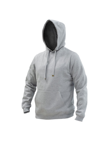 Poleron Hoodie Canguro Unisex Gris
