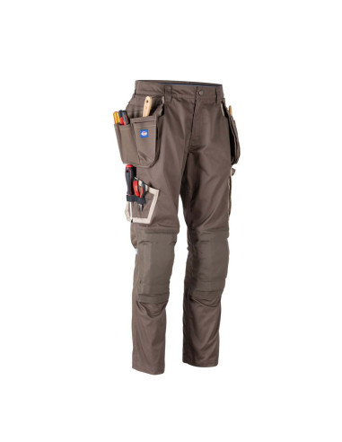 Pantalon Cargo Tulipero Pro Hombre Brown / Taupe