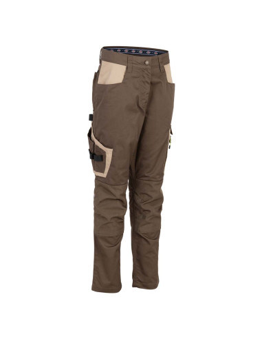 Pantalon Cargo Tulipero Pro Mujer Brown / Taupe
