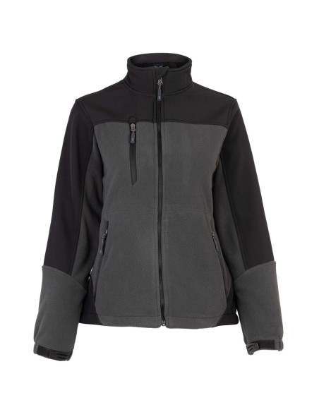 Micropolar Térmico Mujer Interior chiporro con aplicación microfibra Gris Oscuro